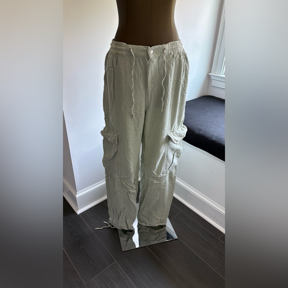 ASOS Tall Green Cargo Pants Relaxed Fit